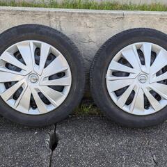 【取引中】日産デイズ　DBA-B21W　タイヤ＆スチールホイール　155/65R14の画像