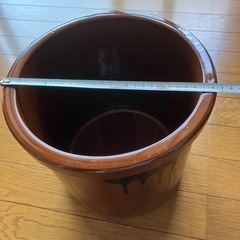 梅干し 容器　漬物　容器　壺　３個の画像