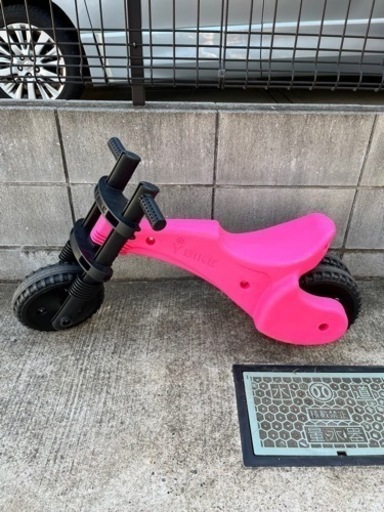 【取引中】Y BIKE ワイバイク バランスバイク ピンク