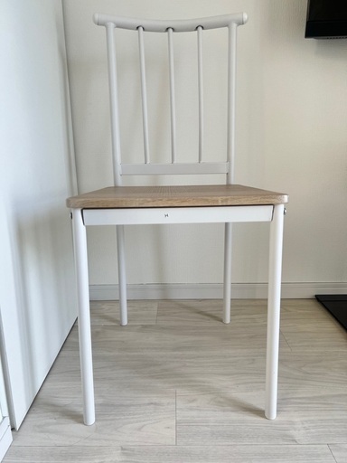 【美品】オシャレダイニングチェア2脚