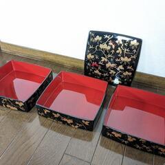 森英恵しっきシックお重箱、運動会弁当箱などにの画像