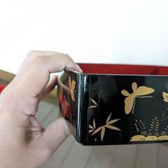 森英恵しっきシックお重箱、運動会弁当箱などにの画像