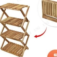 棚　折りたたみ　キャプテンスタッグ　キャンプ　の画像