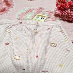 Happiness♡新品タグ付き♡通気性抜群の♡ピンク♡ねこねこ♡パンツ♡部屋着の画像