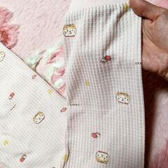 Happiness♡新品タグ付き♡通気性抜群の♡ピンク♡ねこねこ♡パンツ♡部屋着の画像