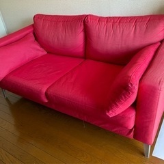IKEA 2人掛けソファの画像