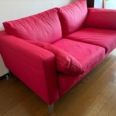 IKEA 2人掛けソファ