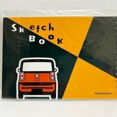 未使用★スズキ ハスラー　ミニスケッチブックの画像