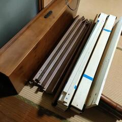 ベッドフレーム【セミダブル】あげますの画像