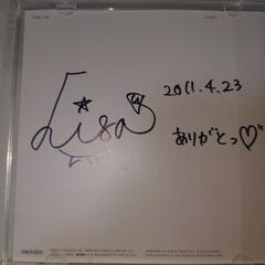 LiSA サイン入り　Letter to U