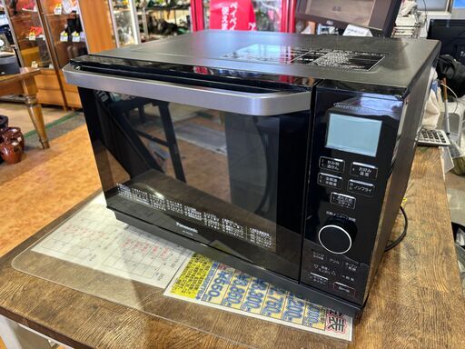 ✨安心の動作保証付✨Panasonic 2020年製 オーブンレンジ  NE-MS266-K【愛市IFC050660-104】