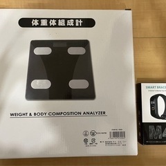 体重体組成計 ＆ スマートブレスレット(スマートウォッチ)M4 ...
