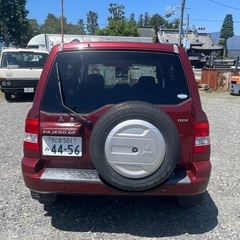 値下げしました　三菱　17年式　パジェロイオ4WD AT 車検あり　走行少ない　税金コミ　下取り交換可能の画像
