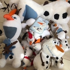 オラフのぬいぐるみセット