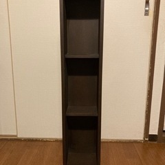 ★受渡予定★【無印良品】壁に付けられる家具箱　ウォールナット　定価7,990円の画像