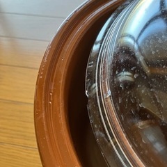 梅干し 容器　漬物　容器　壺　３個の画像