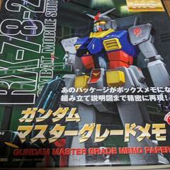 ガンダムマスターグレードメモ　１BOX６個入