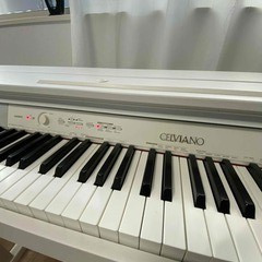 電子ピアノ（白）お譲りします。の画像