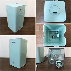 TEKNOS超音波加湿器4台セット　EL-C017-W・EL-C018-B・EL-C019-Pアロマ対応3～6畳　省電力節電機能テクノス　除菌洗浄/動作確認済みの画像