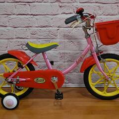 【完売御礼】デキ16型 picopal 新古 幼児用自転車 赤ピ...