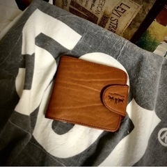 【 Levi's 】リーバイス  財布 未使用　牛革 折り畳みの画像