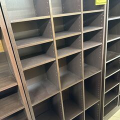 ジモティ来店特価!!　本棚　ダークブラウン　　J-0523