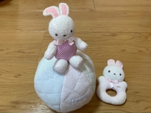 familiar おきあがりこぼし　ガラガラ