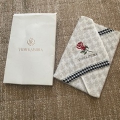 新品未使用　桂由美タオルハンカチ