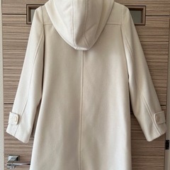 【ほぼ新品】PATTERN fiona パターンフィオナ フード付 長袖 コート ベージュ レディースの画像