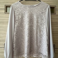【中古】レディース、レースプルオーバー、GLACIER