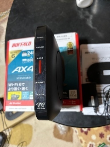 バッファロー無線ルーター、WSR-3200AX4S