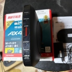 バッファロー無線ルーター、WSR-3200AX4S