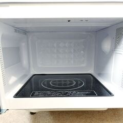 🍎2023年製 アイリスオーヤマ 電子レンジ 18L フラットテーブル 単機能 IMB-F186-Wの画像