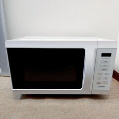 🍎2023年製 アイリスオーヤマ 電子レンジ 18L フラットテーブル 単機能 IMB-F186-Wの画像