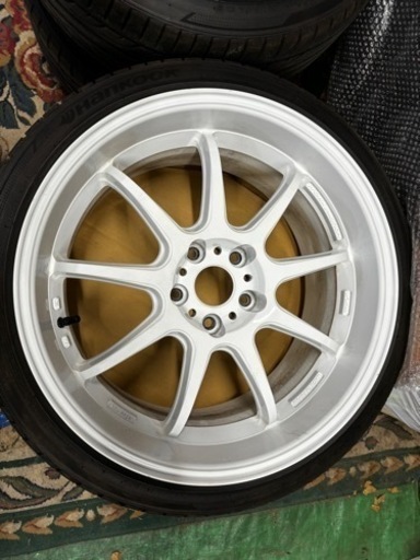 WORK エモーション D9R 19インチ 9.5J＋38 PCD114.3 5穴