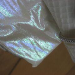 Franc franc②　エコバッグ　新品未開封　オーロラ　撥水　金具つきの画像
