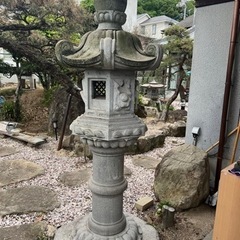 春日灯篭　造園
