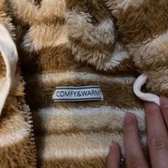 もこもこパーカーの画像