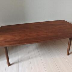 家具 テーブル センターテーブル　ローテーブル　ウォールナット