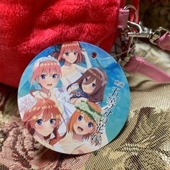 五等分の花嫁　フェイスポーチの画像
