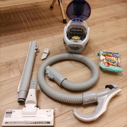 美品 三菱電機 掃除機 TC-FXA530P-A 紙パック式 生活家電