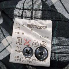 RAGEBLUE シャツ Yシャツ M メンズ レディース チェック柄 長袖シャツ ボタンダウン 古着の画像