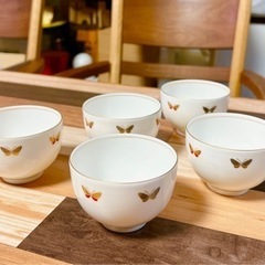 HANAE MORI 湯呑5客セット【未使用】