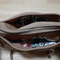 SAC バッグ ショルダーバッグ　革　ベージュの画像