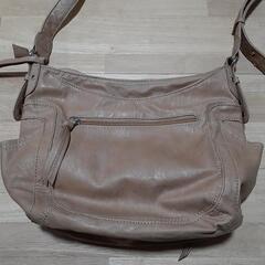 SAC バッグ ショルダーバッグ　革　ベージュの画像