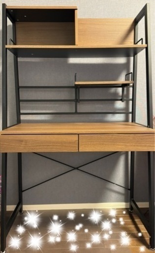 25,980円→8,000円（デスク19,990円・チェア5,990円）→デスクとチェアで8,000円／5月25日まで／持ち運びできる方／取りに来ていただける方