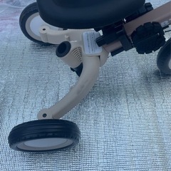 子供用三輪車 押し棒付き 三輪車のりもの ランニングバイク おもちゃ
の画像