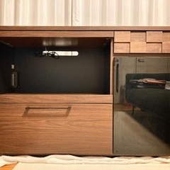 🟡キッチンカウンター🟡大川家具GART COLK 幅120cm ...