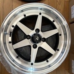 R emotion 15インチホイール 4本セット　ロンシャンXR-4に似たホイール　深リムの画像