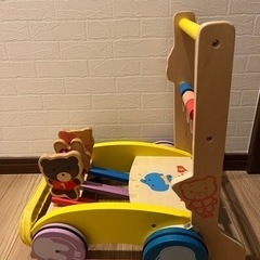 カタカタ　手押し車　子どもの画像